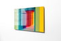 Wallity Cuadro Decorativo de Cristal Templado Multicolor 30 x 45 cm